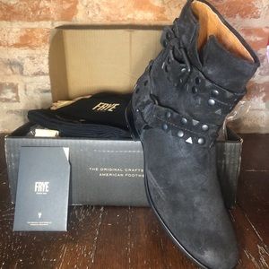 Frye Carly Stud Short Boot